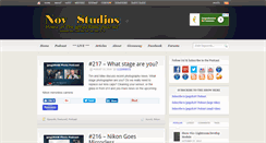 Desktop Screenshot of novstudios.com